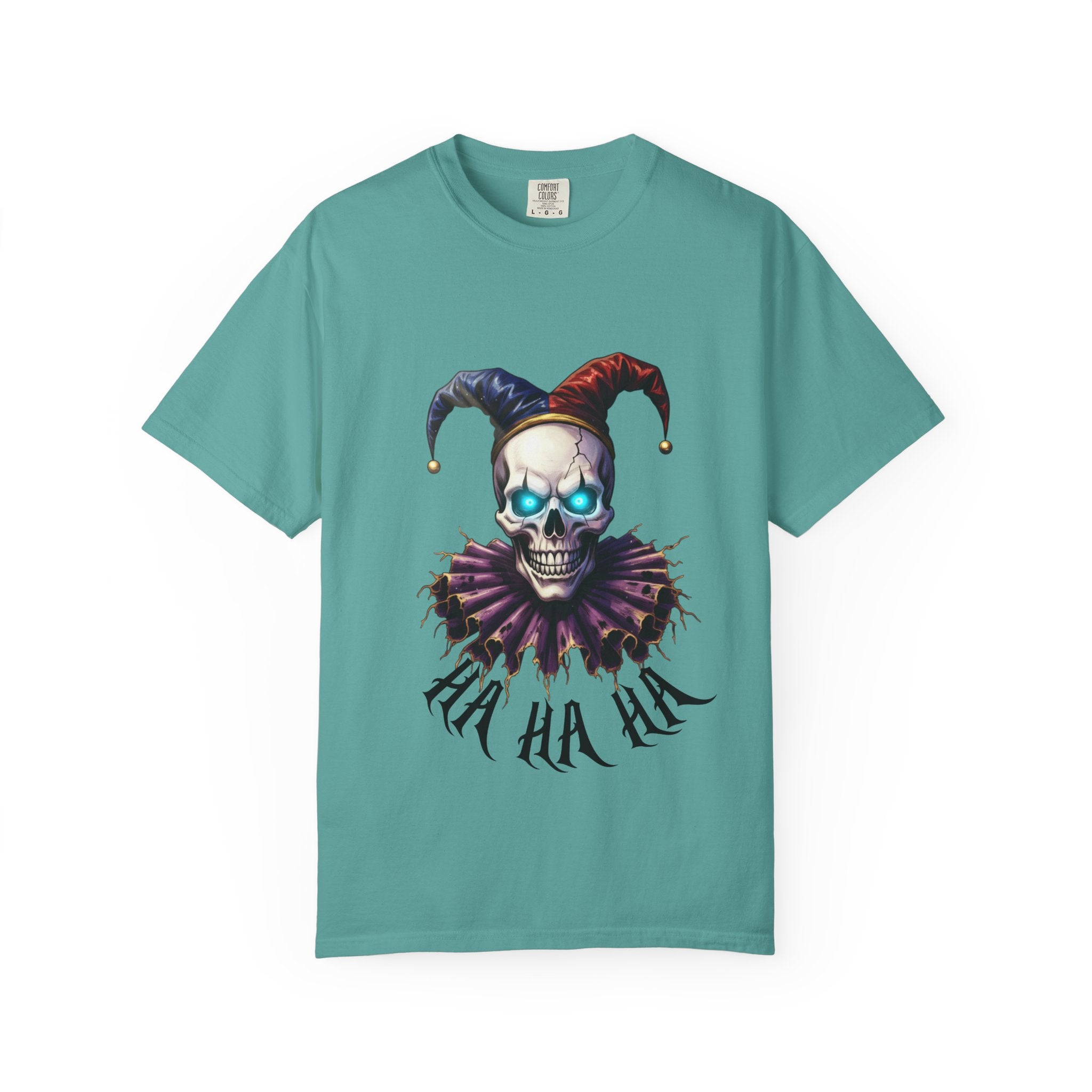 Jester Skull Tee — Gothic Joker Skull T-Shirt