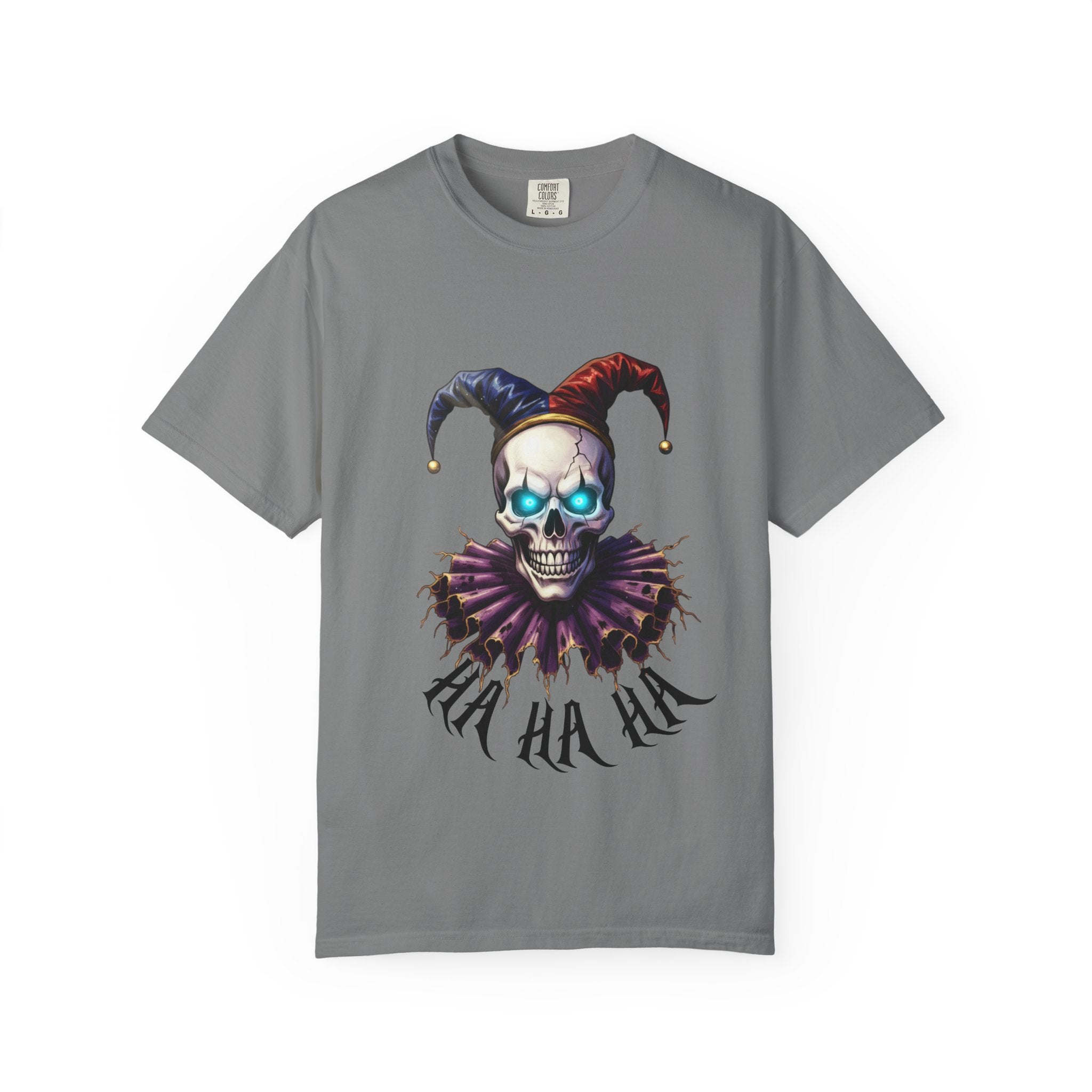 Jester Skull Tee — Gothic Joker Skull T-Shirt