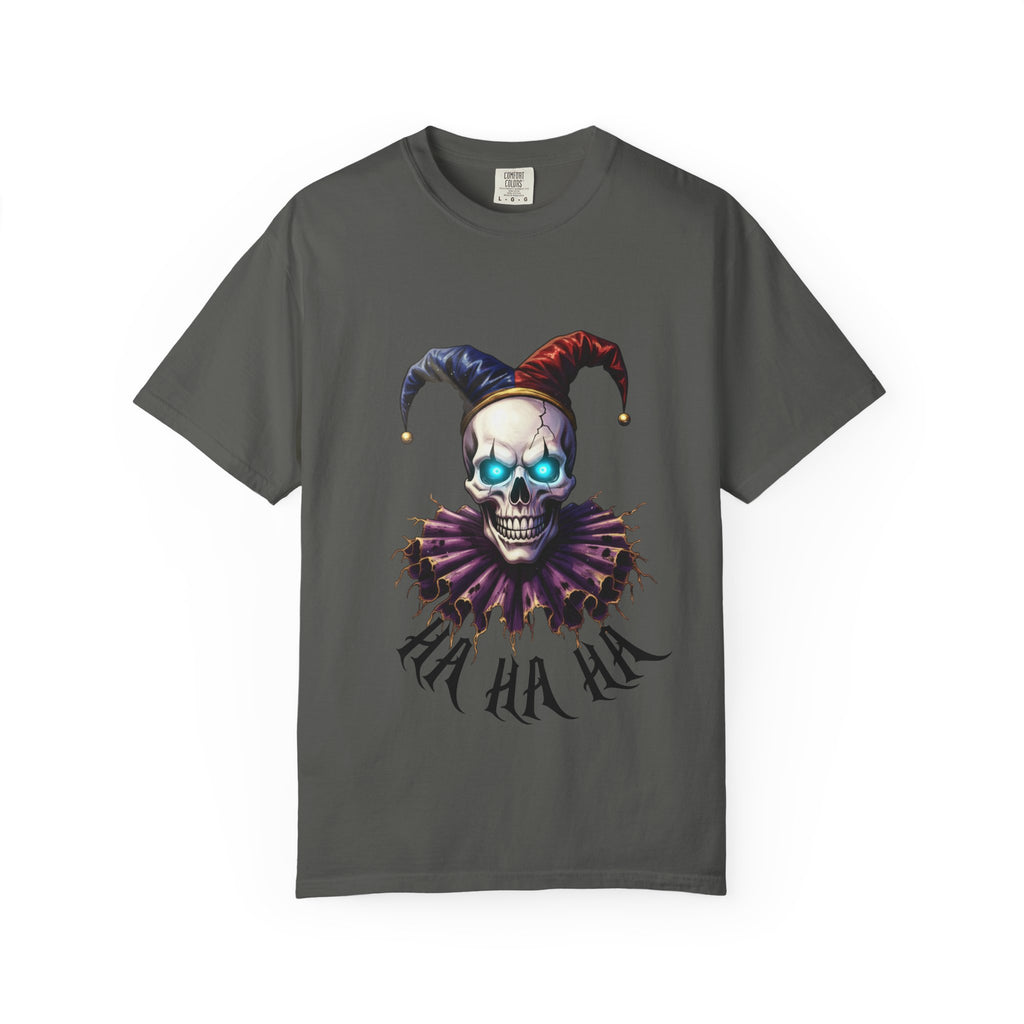 Jester Skull Tee — Gothic Joker Skull T-Shirt