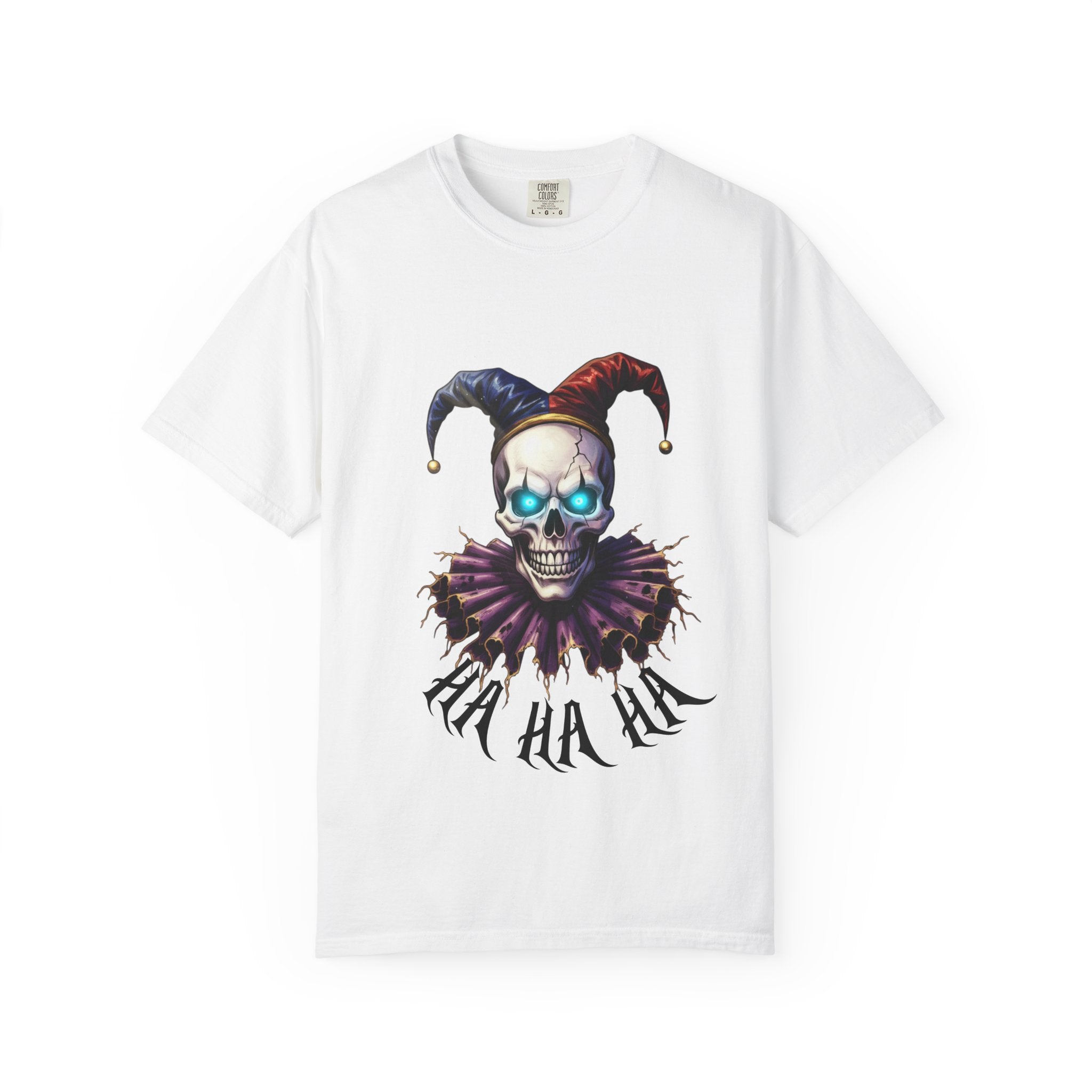 Jester Skull Tee — Gothic Joker Skull T-Shirt