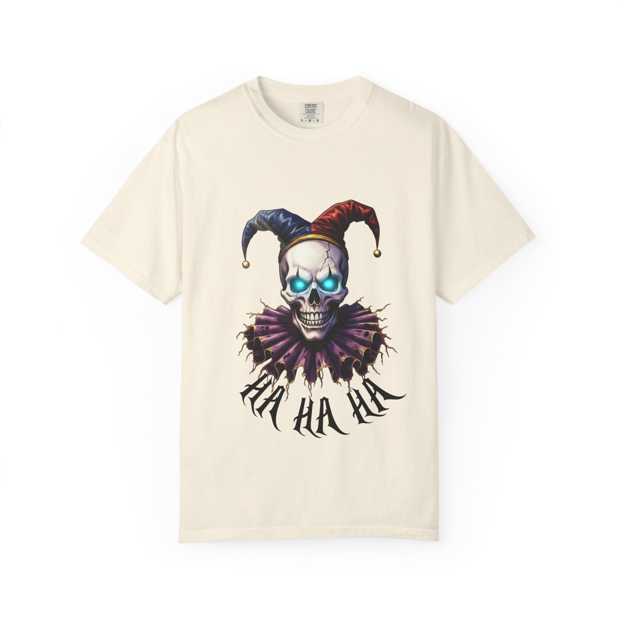 Jester Skull Tee — Gothic Joker Skull T-Shirt
