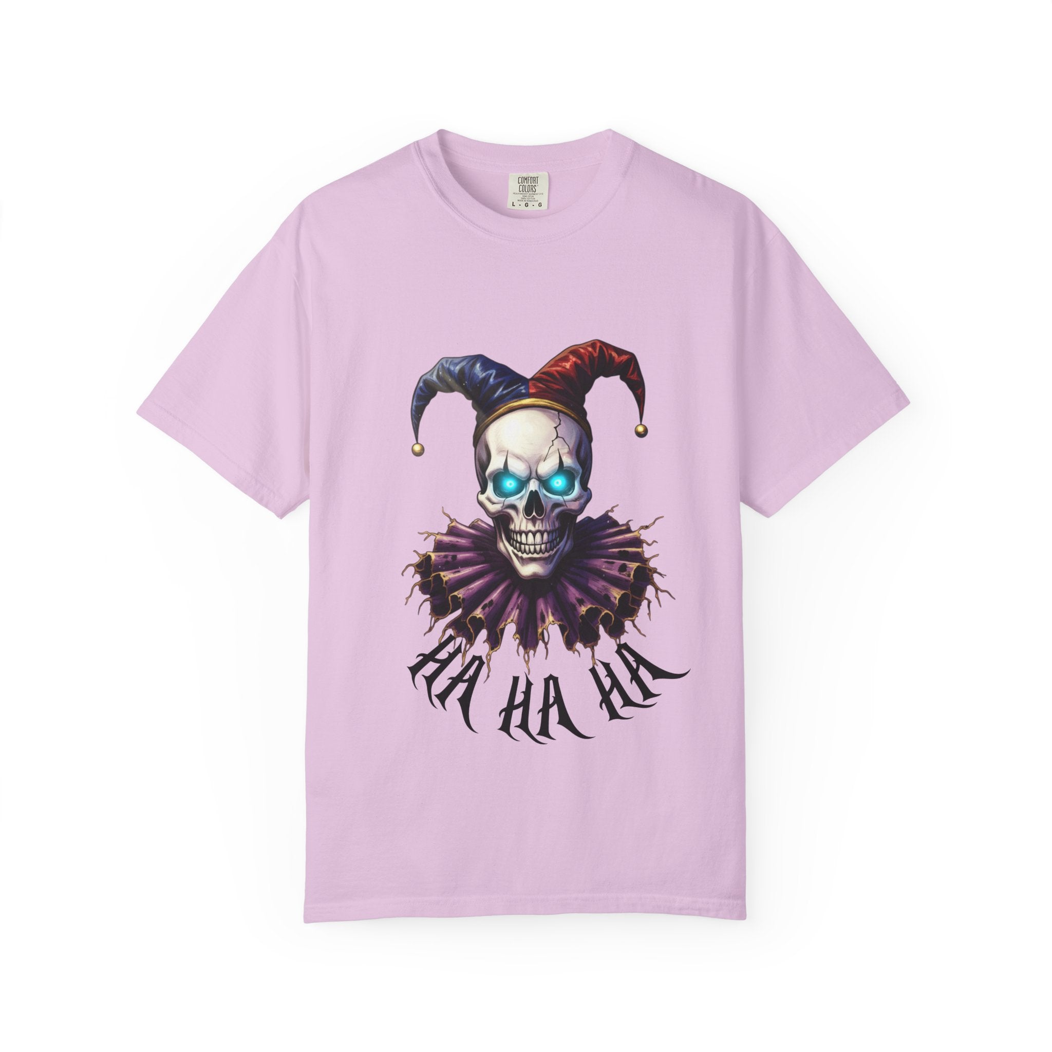 Jester Skull Tee — Gothic Joker Skull T-Shirt