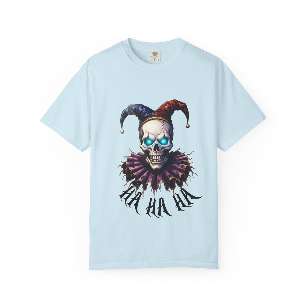 Jester Skull Tee — Gothic Joker Skull T-Shirt