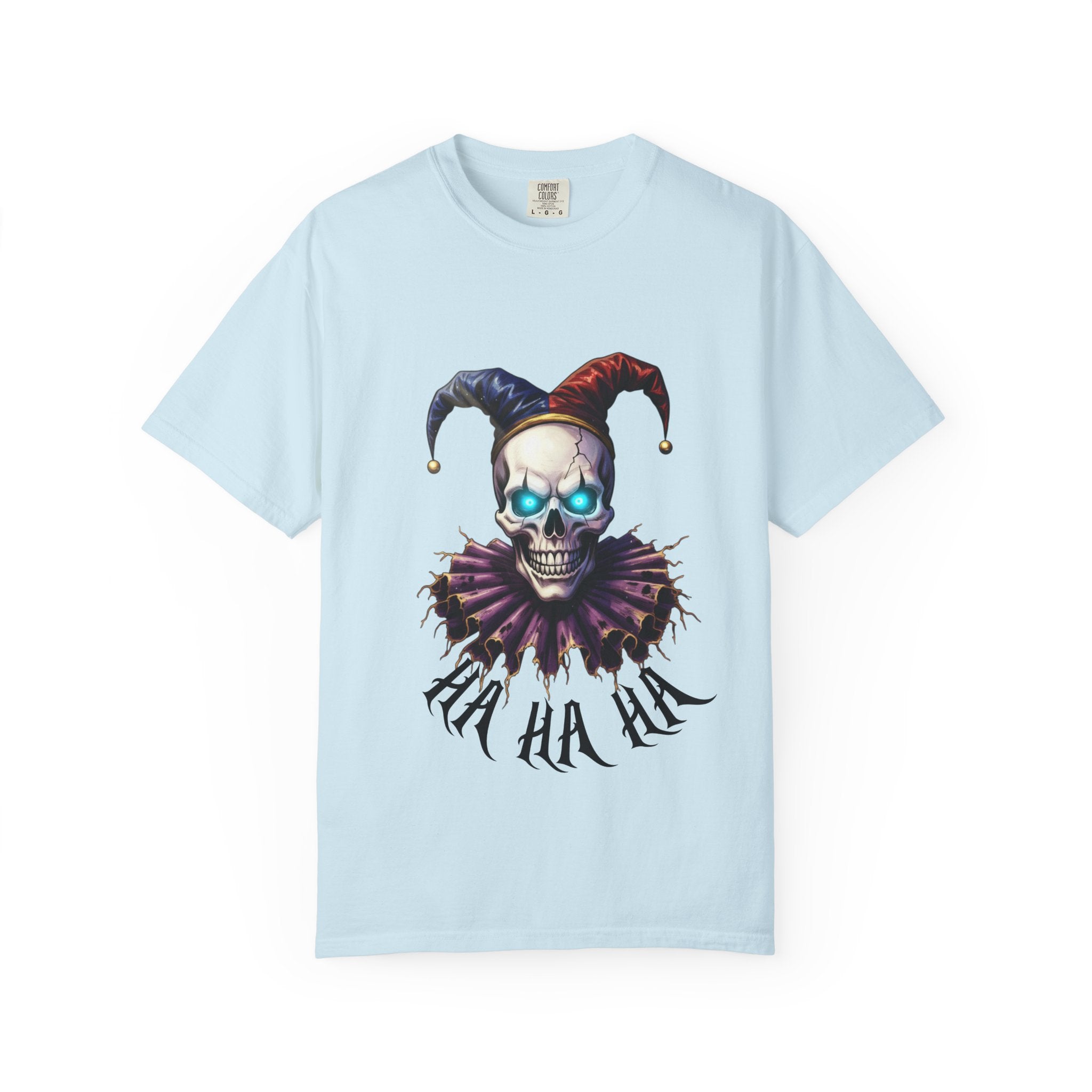 Jester Skull Tee — Gothic Joker Skull T-Shirt