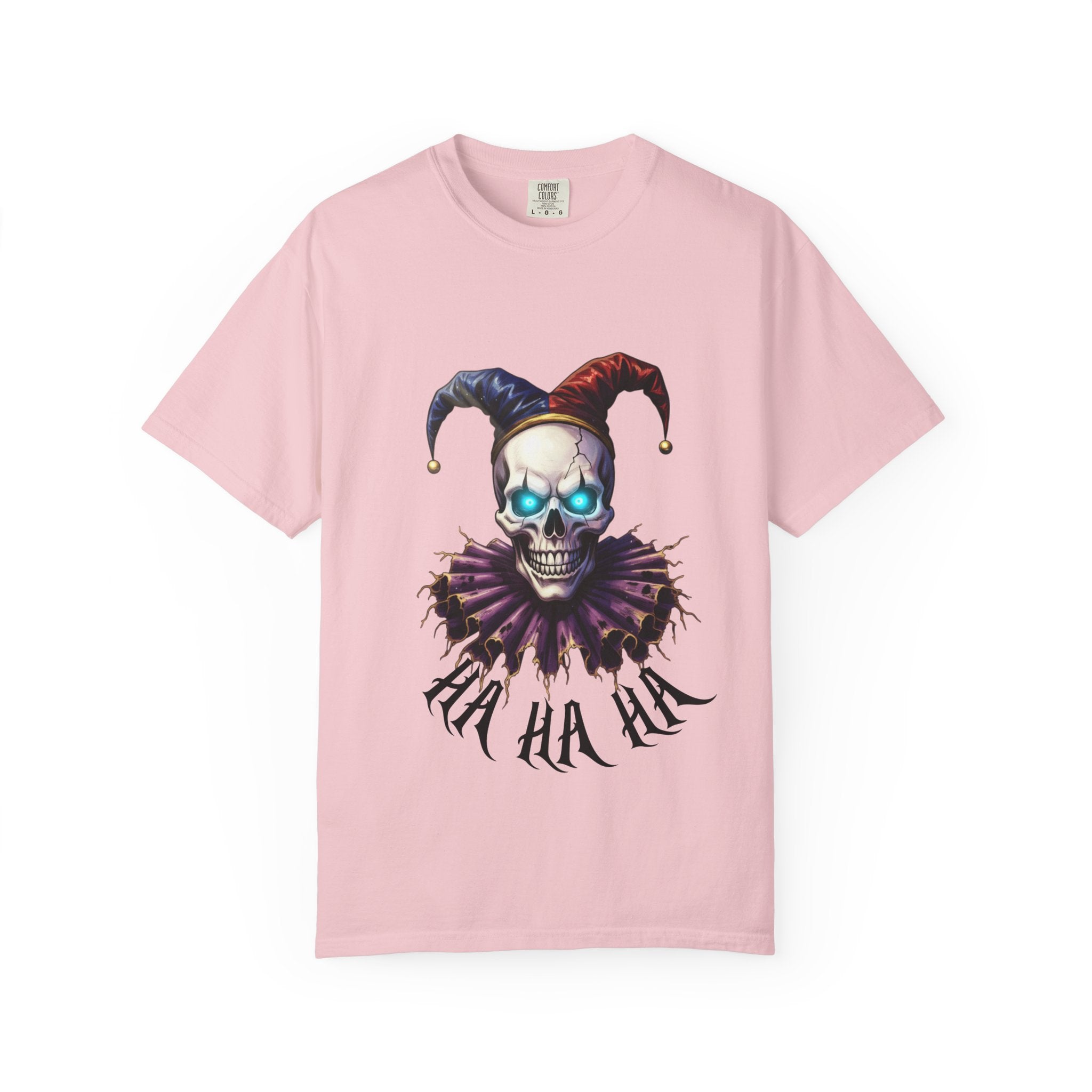 Jester Skull Tee — Gothic Joker Skull T-Shirt