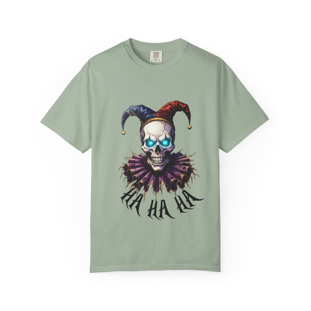 Jester Skull Tee — Gothic Joker Skull T-Shirt