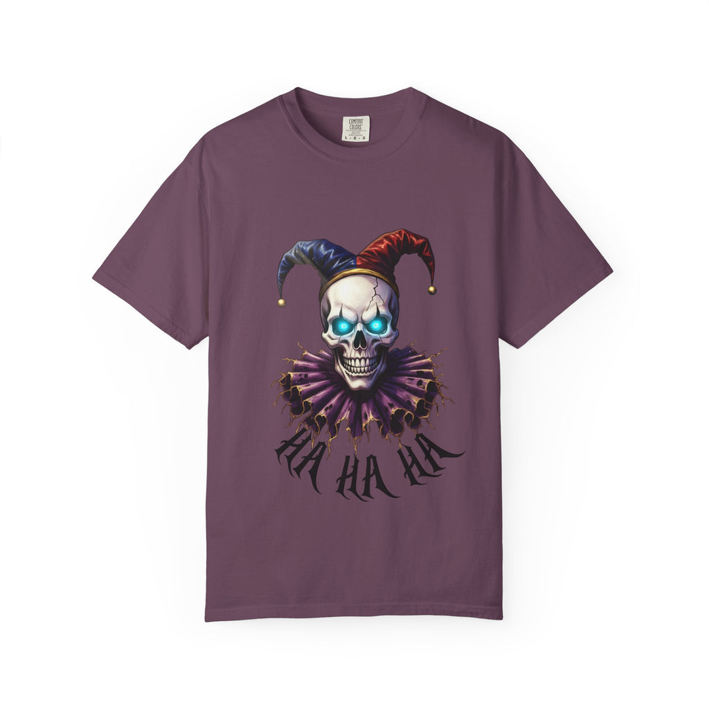 Jester Skull Tee — Gothic Joker Skull T-Shirt