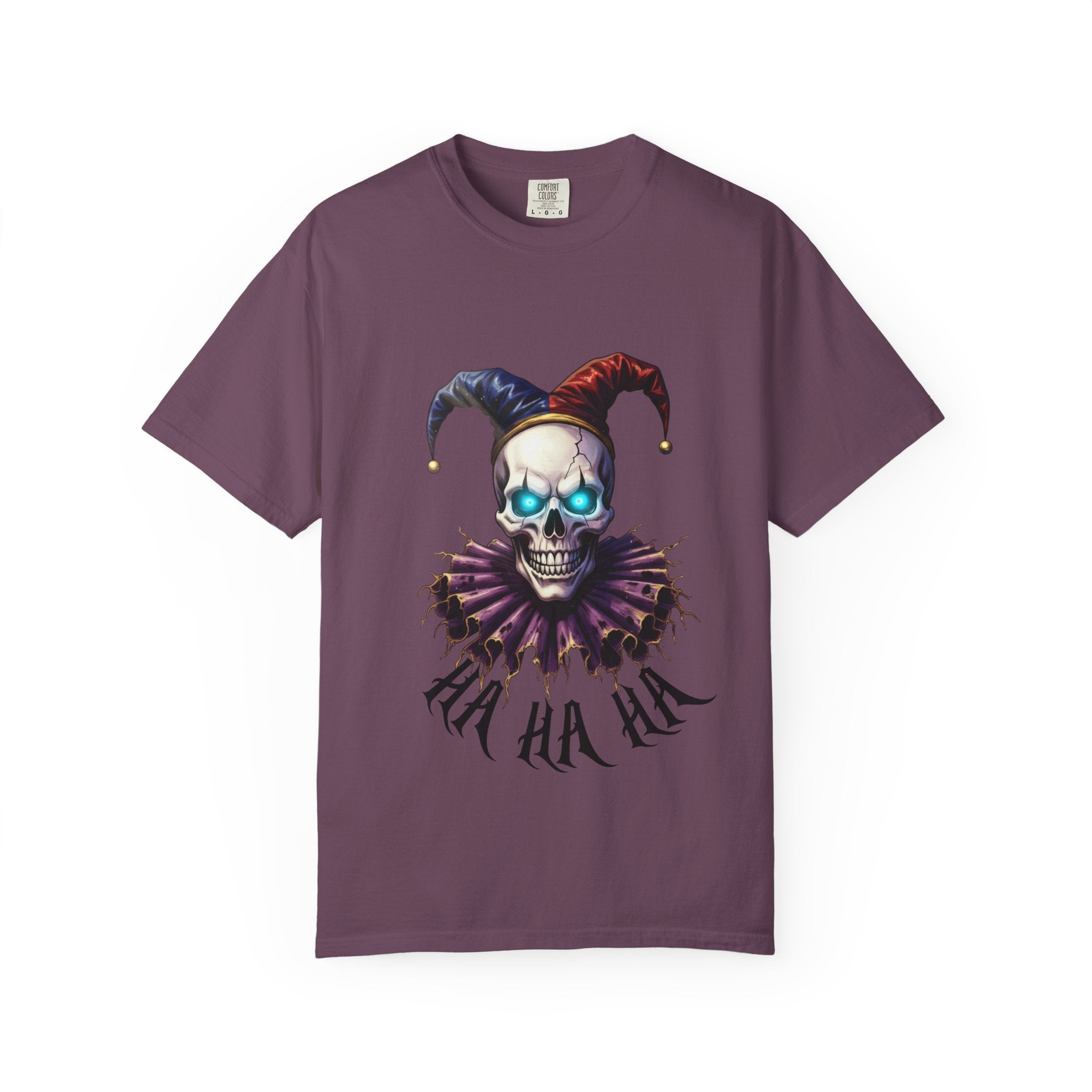 Jester Skull Tee — Gothic Joker Skull T-Shirt