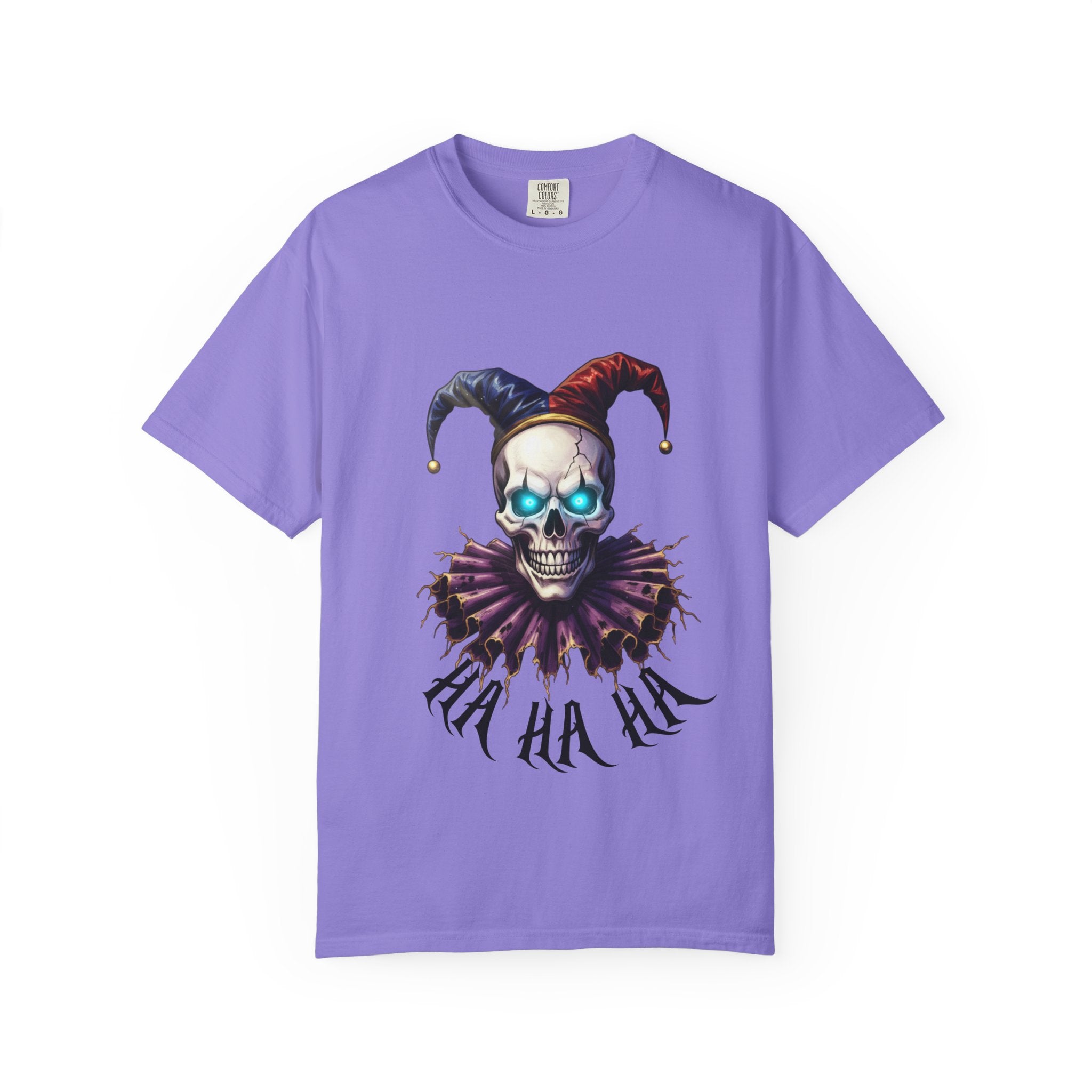 Jester Skull Tee — Gothic Joker Skull T-Shirt